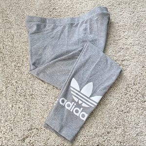 Adidas trefoil leggings Size Large